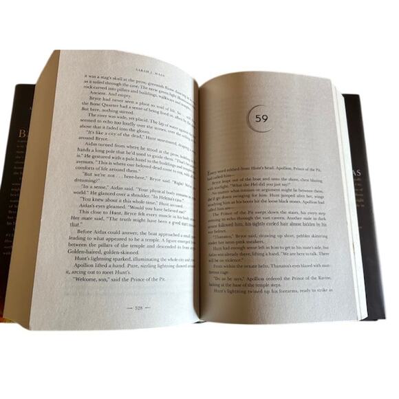 House of Flame and Shadow by Sarah J. Maas – Hardcover Book – Crescent City #3 - Picture 4 of 4